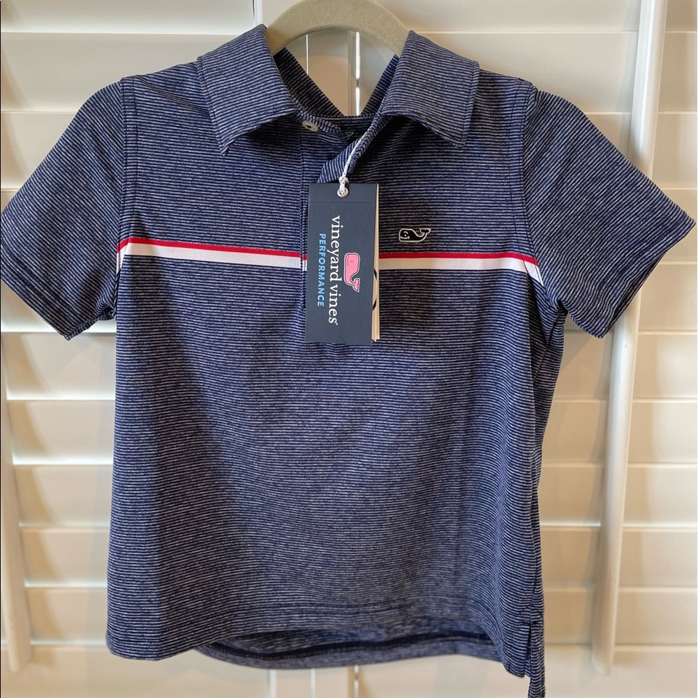 NWT Boys Vineyard-vines performance polo